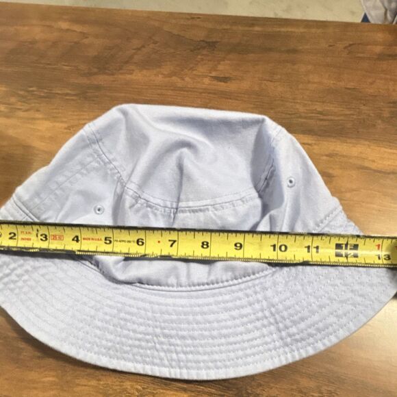 3 Bucket Hat Bundle Blue Beige Brown Plaid Butterfly L/XL - Picture 12 of 14